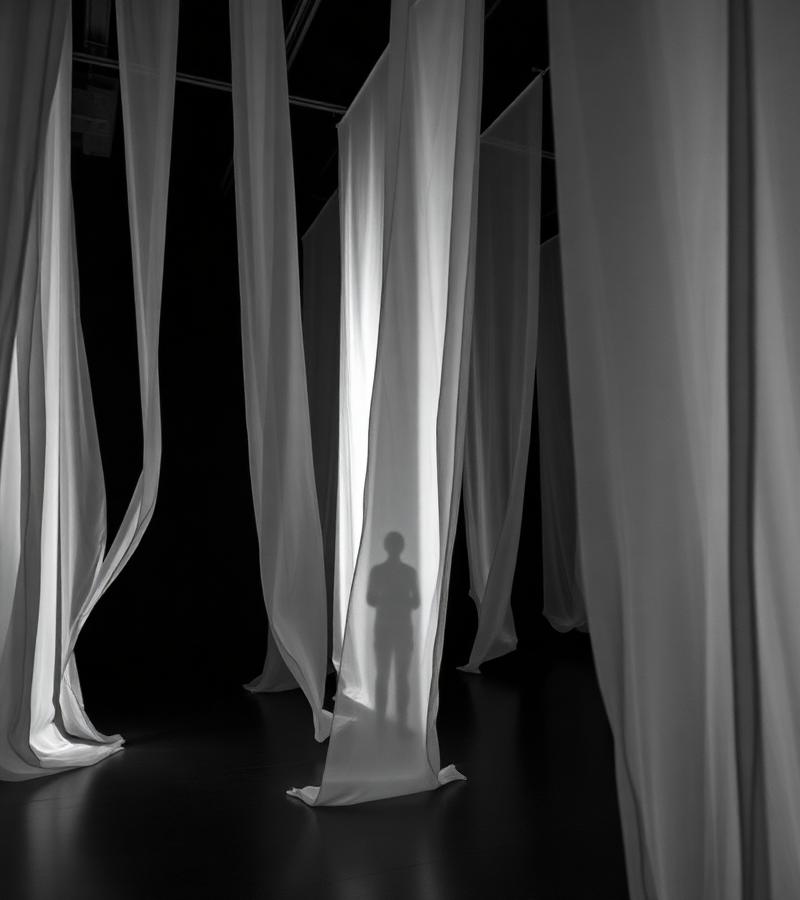 Instalación artística contemporánea