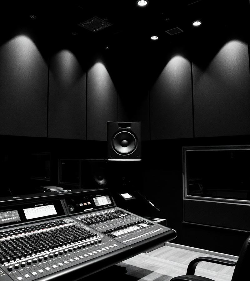 Consola de estudio de grabación